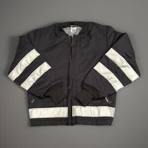 Workrite FR Men's Reflective Jacket Flame Resistant Work Wear Size Sm- Reg ARC